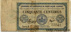 50 Centimes FRANCE régionalisme et divers Montluçon, Gannat 1914 JP.084.04 TB