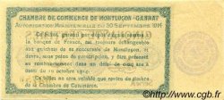50 Centimes FRANCE régionalisme et divers Montluçon, Gannat 1914 JP.084.07 SPL à NEUF