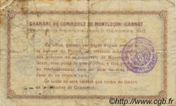2 Francs FRANCE régionalisme et divers Montluçon, Gannat 1915 JP.084.18 TB