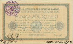 2 Francs FRANCE régionalisme et divers Montluçon, Gannat 1916 JP.084.26 SPL à NEUF