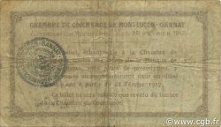 1 Franc FRANCE régionalisme et divers Montluçon, Gannat 1917 JP.084.31 TB