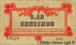 50 Centimes FRANCE régionalisme et divers Montpellier 1915 JP.085.06 TB