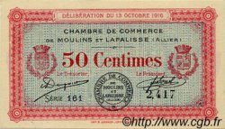 50 Centimes FRANCE régionalisme et divers Moulins et Lapalisse 1916 JP.086.07 SPL à NEUF