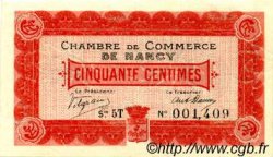 50 Centimes FRANCE régionalisme et divers Nancy 1916 JP.087.10 TTB à SUP