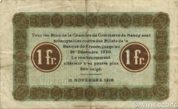 1 Franc FRANCE régionalisme et divers Nancy 1918 JP.087.23 TB
