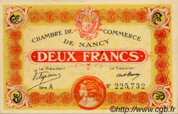 2 Francs FRANCE régionalisme et divers Nancy 1918 JP.087.25 SPL à NEUF