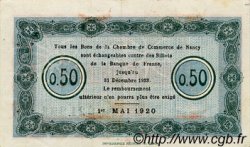 50 Centimes FRANCE régionalisme et divers Nancy 1920 JP.087.40 TTB à SUP