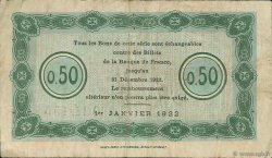 50 Centimes FRANCE régionalisme et divers Nancy 1922 JP.087.53 TB