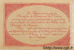 50 Centimes Annulé FRANCE régionalisme et divers Nantes 1918 JP.088.04 TTB à SUP