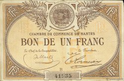 1 Franc FRANCE régionalisme et divers Nantes 1918 JP.088.05 TB