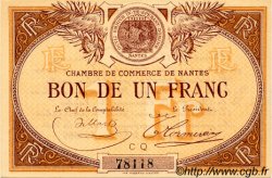 1 Franc FRANCE régionalisme et divers Nantes 1918 JP.088.23 SPL à NEUF