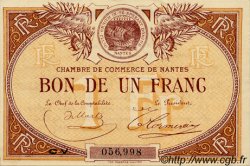 1 Franc FRANCE régionalisme et divers Nantes 1918 JP.088.26 SPL à NEUF