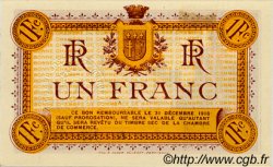 1 Franc FRANCE régionalisme et divers Narbonne 1915 JP.089.02 SPL à NEUF