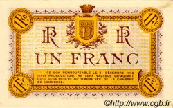 1 Franc FRANCE régionalisme et divers Narbonne 1915 JP.089.02 TTB à SUP