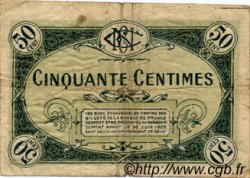 50 Centimes FRANCE régionalisme et divers Nevers 1920 JP.090.18 TB