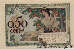 50 Centimes FRANCE régionalisme et divers Nice 1920 JP.091.09 SPL à NEUF