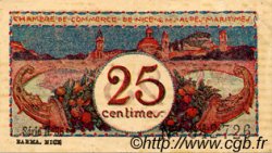 25 Centimes FRANCE régionalisme et divers Nice 1918 JP.091.19 TTB à SUP