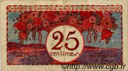 25 Centimes FRANCE régionalisme et divers Nice 1918 JP.091.19 TB