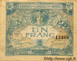 50 Centimes FRANCE régionalisme et divers Nîmes 1915 JP.092.10 TTB à SUP