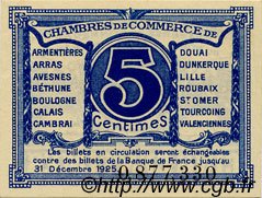 5 Centimes FRANCE régionalisme et divers Nord et Pas-De-Calais 1918 JP.094.01 SPL à NEUF