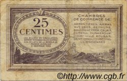 25 Centimes FRANCE régionalisme et divers Nord et Pas-De-Calais 1918 JP.094.03 TB
