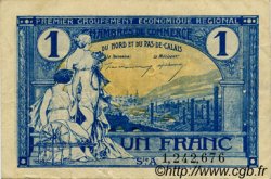 1 Franc FRANCE régionalisme et divers Nord et Pas-De-Calais 1918 JP.094.05 TTB à SUP