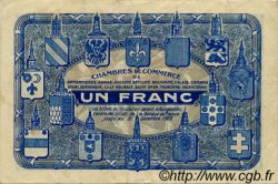 1 Franc FRANCE régionalisme et divers Nord et Pas-De-Calais 1918 JP.094.07 TB