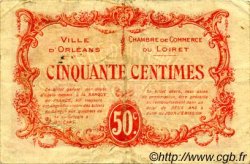 50 Centimes FRANCE régionalisme et divers Orléans 1915 JP.095.04 TB