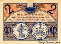 2 Francs FRANCE régionalisme et divers Paris 1920 JP.097.28 TTB à SUP