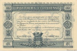 50 Centimes FRANCE régionalisme et divers Poitiers 1915 JP.101.01 SPL à NEUF