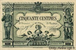 50 Centimes FRANCE régionalisme et divers Poitiers 1915 JP.101.01 TTB à SUP