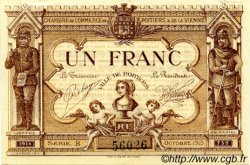 1 Franc FRANCE régionalisme et divers Poitiers 1915 JP.101.03 SPL à NEUF
