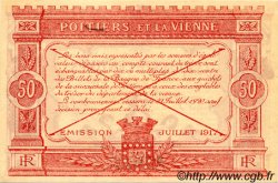 50 Centimes FRANCE régionalisme et divers Poitiers 1917 JP.101.08 SPL à NEUF