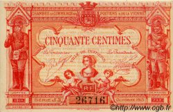 50 Centimes FRANCE régionalisme et divers Poitiers 1920 JP.101.11 TTB à SUP