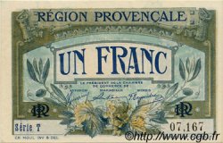 1 Franc FRANCE régionalisme et divers Alais, Arles, Avignon, Gap, Marseille, Nîmes, Toulon 1918 JP.102.04 SPL à NEUF