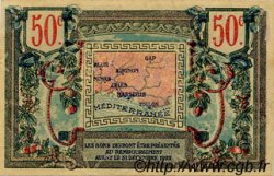 50 Centimes FRANCE régionalisme et divers Alais, Arles, Avignon, Gap, Marseille, Nîmes, Toulon 1918 JP.102.09 TTB à SUP