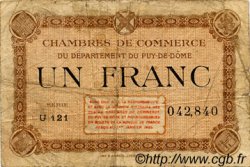 1 Franc FRANCE régionalisme et divers Puy-De-Dôme 1918 JP.103.21 TB