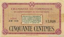 50 Centimes FRANCE régionalisme et divers Puy-De-Dôme 1918 JP.103.23 TTB à SUP