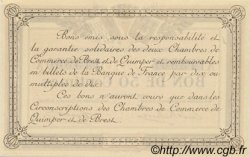 50 Centimes FRANCE régionalisme et divers Quimper et Brest 1915 JP.104.01 SPL à NEUF