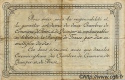 1 Franc FRANCE régionalisme et divers Quimper et Brest 1917 JP.104.08 TB