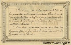 50 Centimes FRANCE régionalisme et divers Quimper et Brest 1918 JP.104.10 TTB à SUP