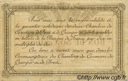 50 Centimes FRANCE régionalisme et divers Quimper et Brest 1918 JP.104.10 TB