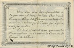 1 Franc FRANCE régionalisme et divers Quimper et Brest 1920 JP.104.17 TTB à SUP