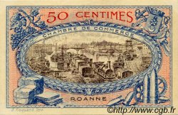 50 Centimes FRANCE régionalisme et divers Roanne 1917 JP.106.09 SPL à NEUF