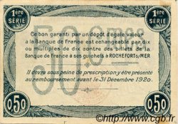 50 Centimes FRANCE régionalisme et divers Rochefort-Sur-Mer 1915 JP.107.01 TTB à SUP