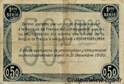 50 Centimes FRANCE régionalisme et divers Rochefort-Sur-Mer 1915 JP.107.01 TB