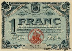 1 Franc FRANCE régionalisme et divers Rochefort-Sur-Mer 1915 JP.107.04 SPL à NEUF