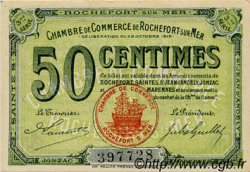 50 Centimes FRANCE régionalisme et divers Rochefort-Sur-Mer 1915 JP.107.11 TTB à SUP