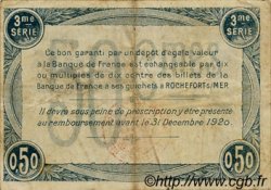 50 Centimes FRANCE régionalisme et divers Rochefort-Sur-Mer 1915 JP.107.11 TB