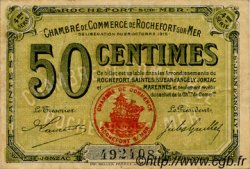 50 Centimes FRANCE régionalisme et divers Rochefort-Sur-Mer 1915 JP.107.15 TB